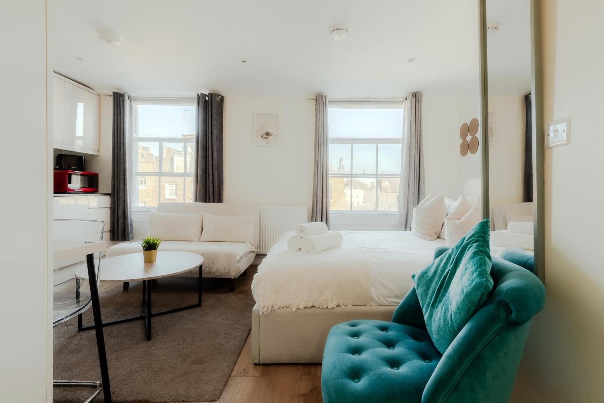 Gloucester Place Studios ロンドン 部屋 写真