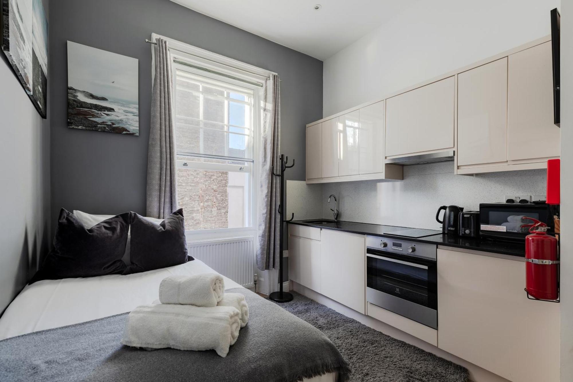 Gloucester Place Studios ロンドン 部屋 写真