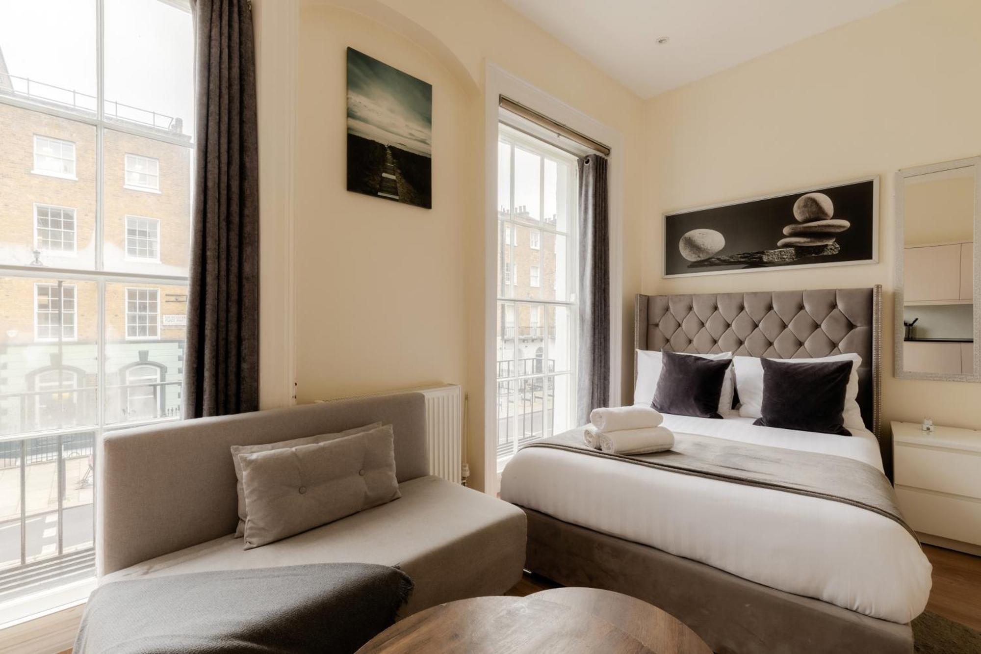 Gloucester Place Studios ロンドン 部屋 写真