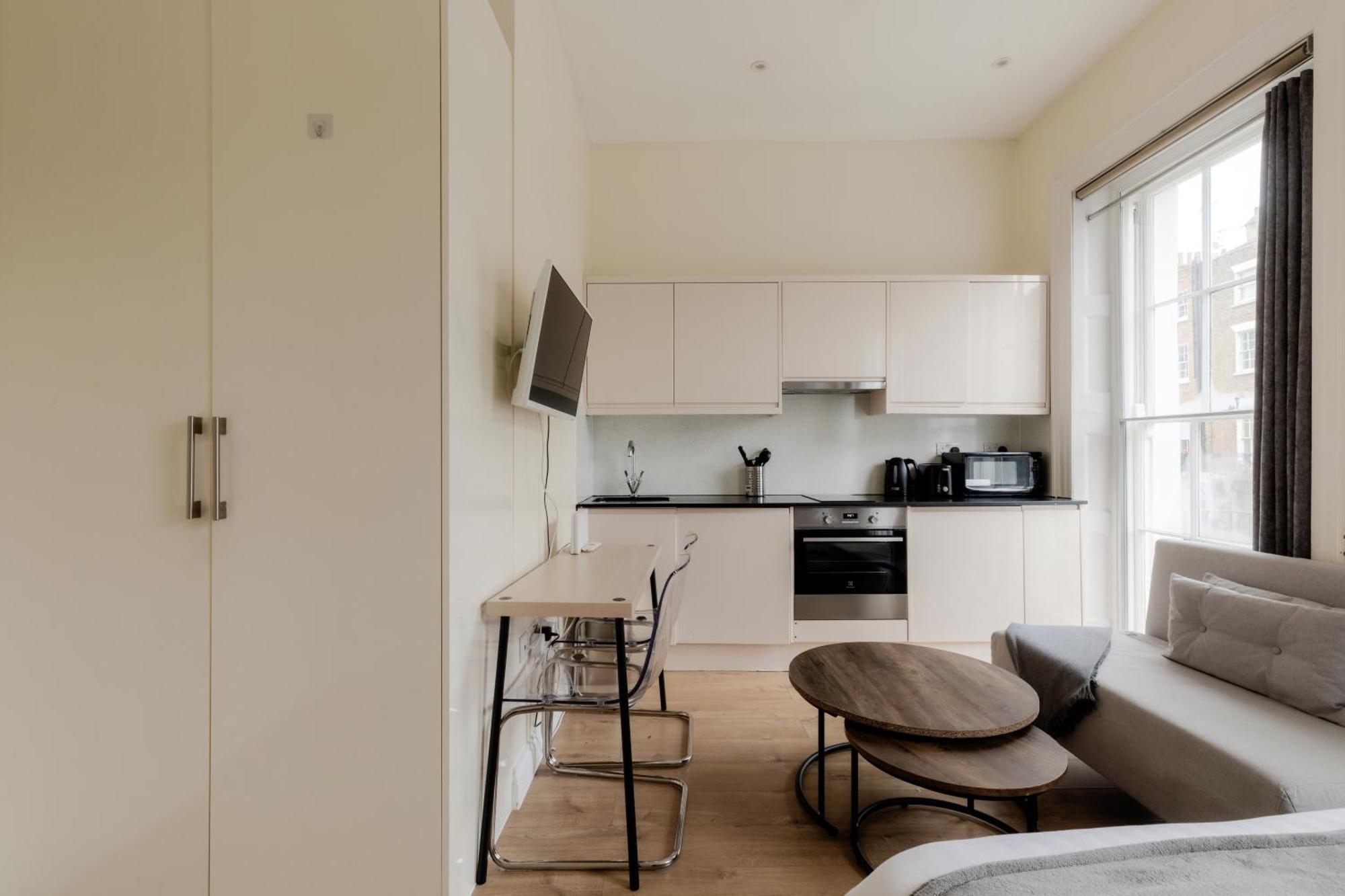 Gloucester Place Studios ロンドン 部屋 写真
