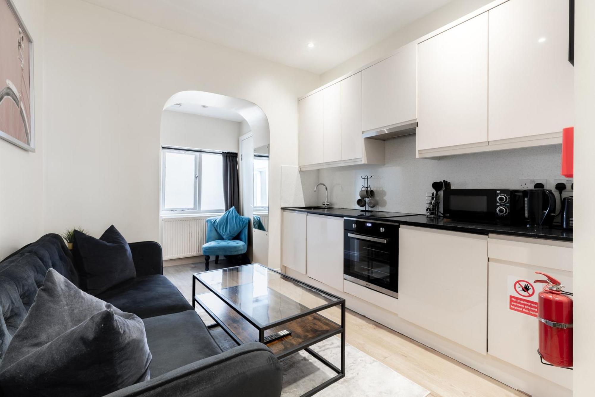 Gloucester Place Studios ロンドン 部屋 写真