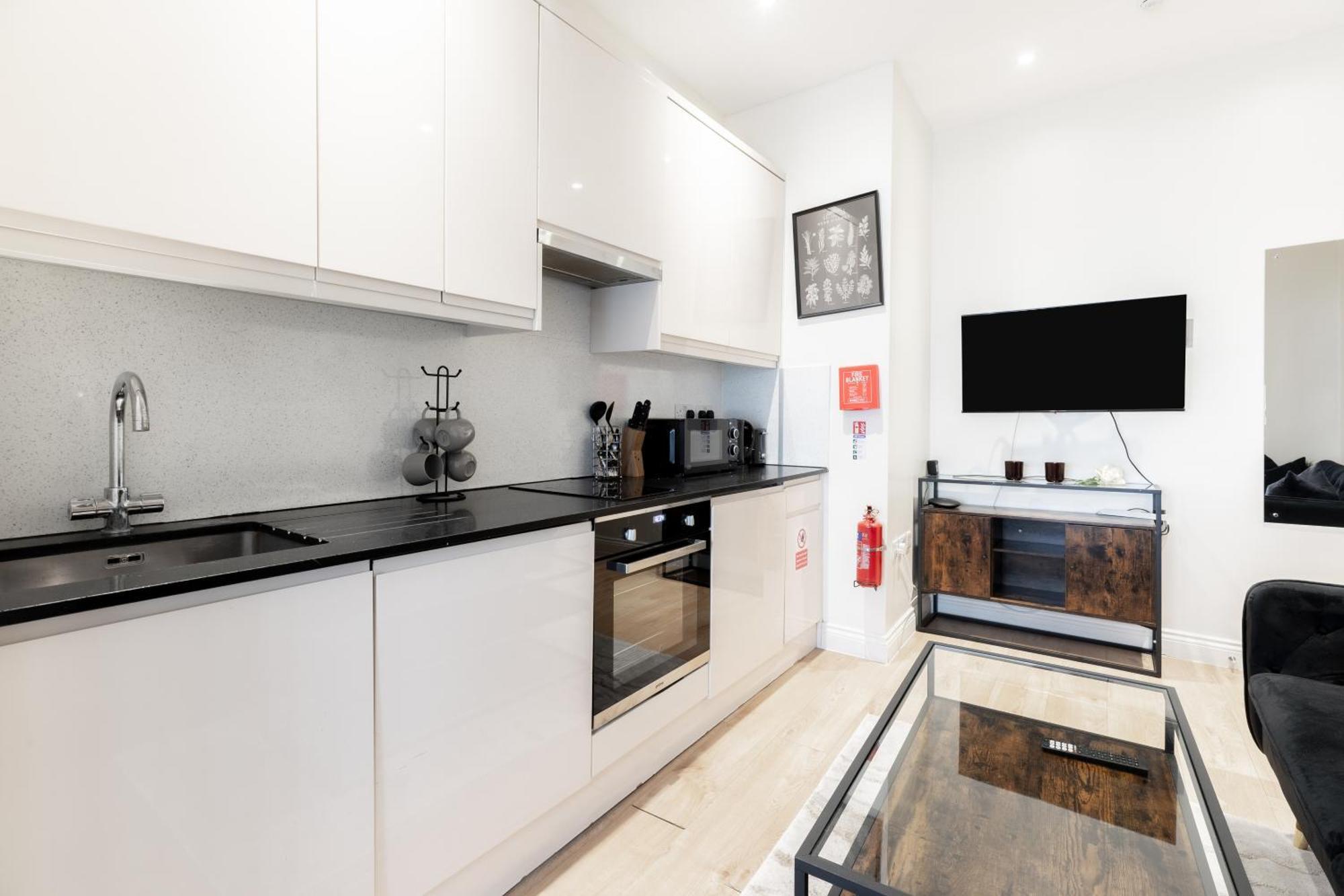Gloucester Place Studios ロンドン 部屋 写真