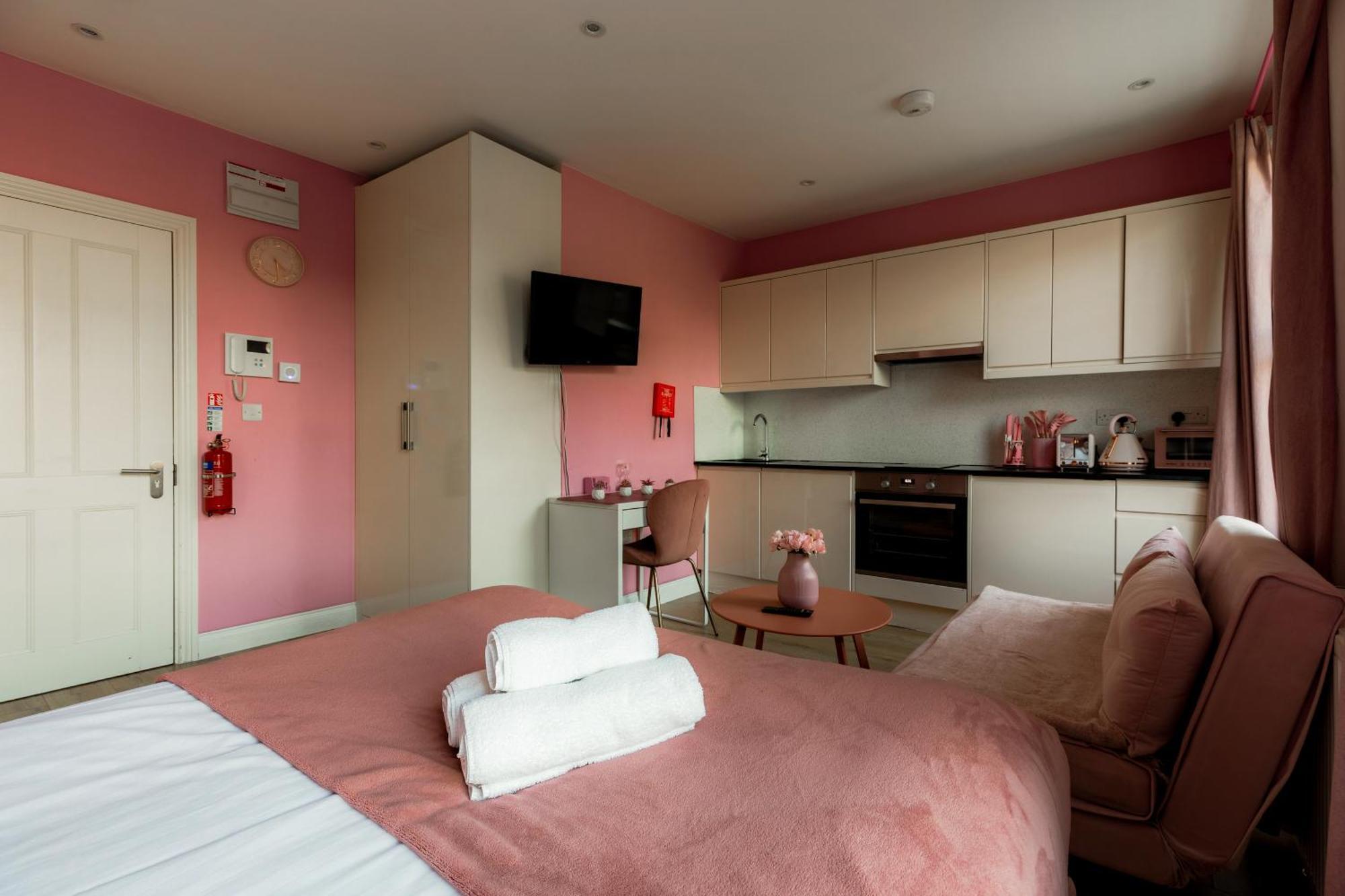 Gloucester Place Studios ロンドン 部屋 写真