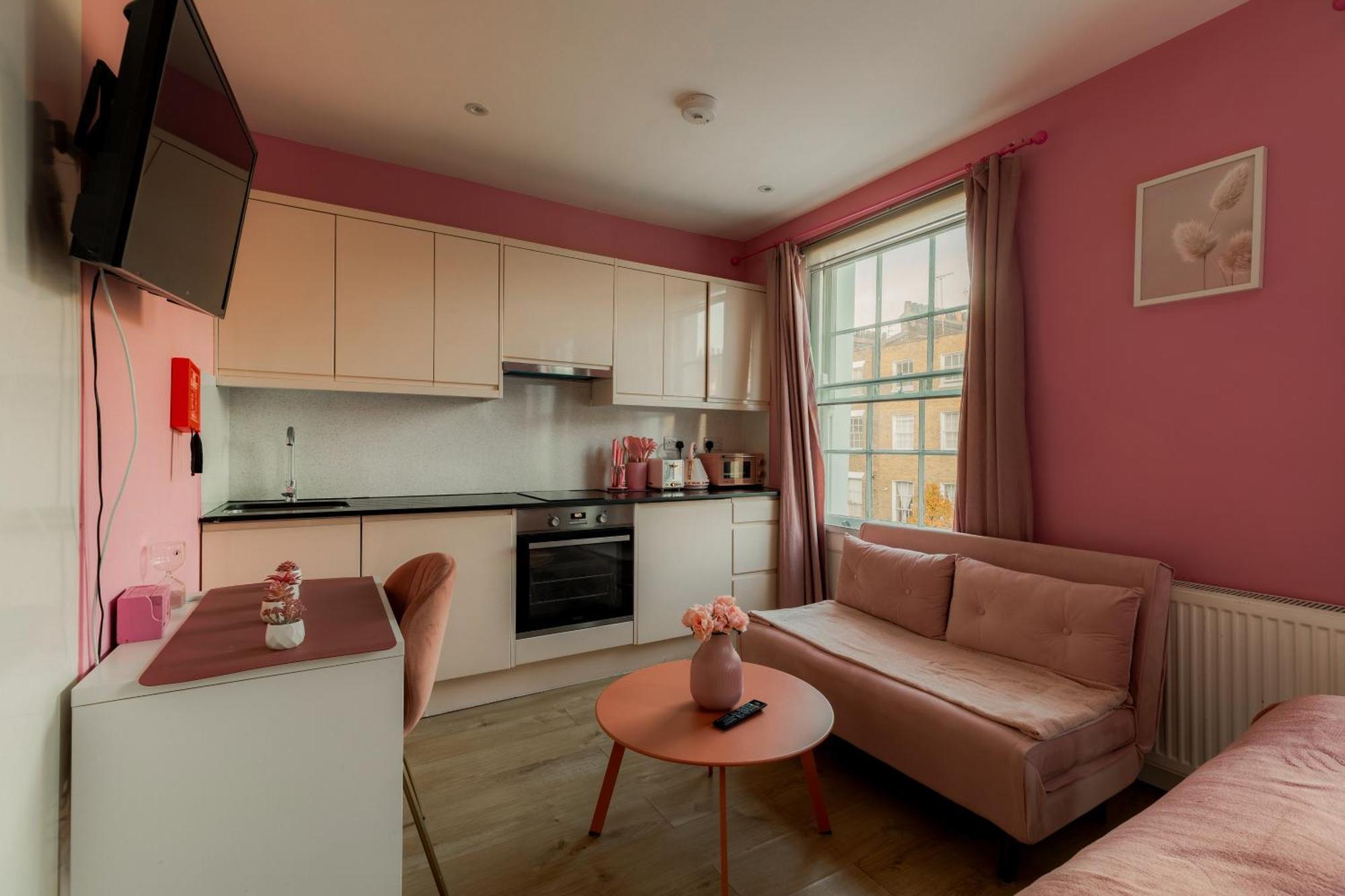 Gloucester Place Studios ロンドン 部屋 写真