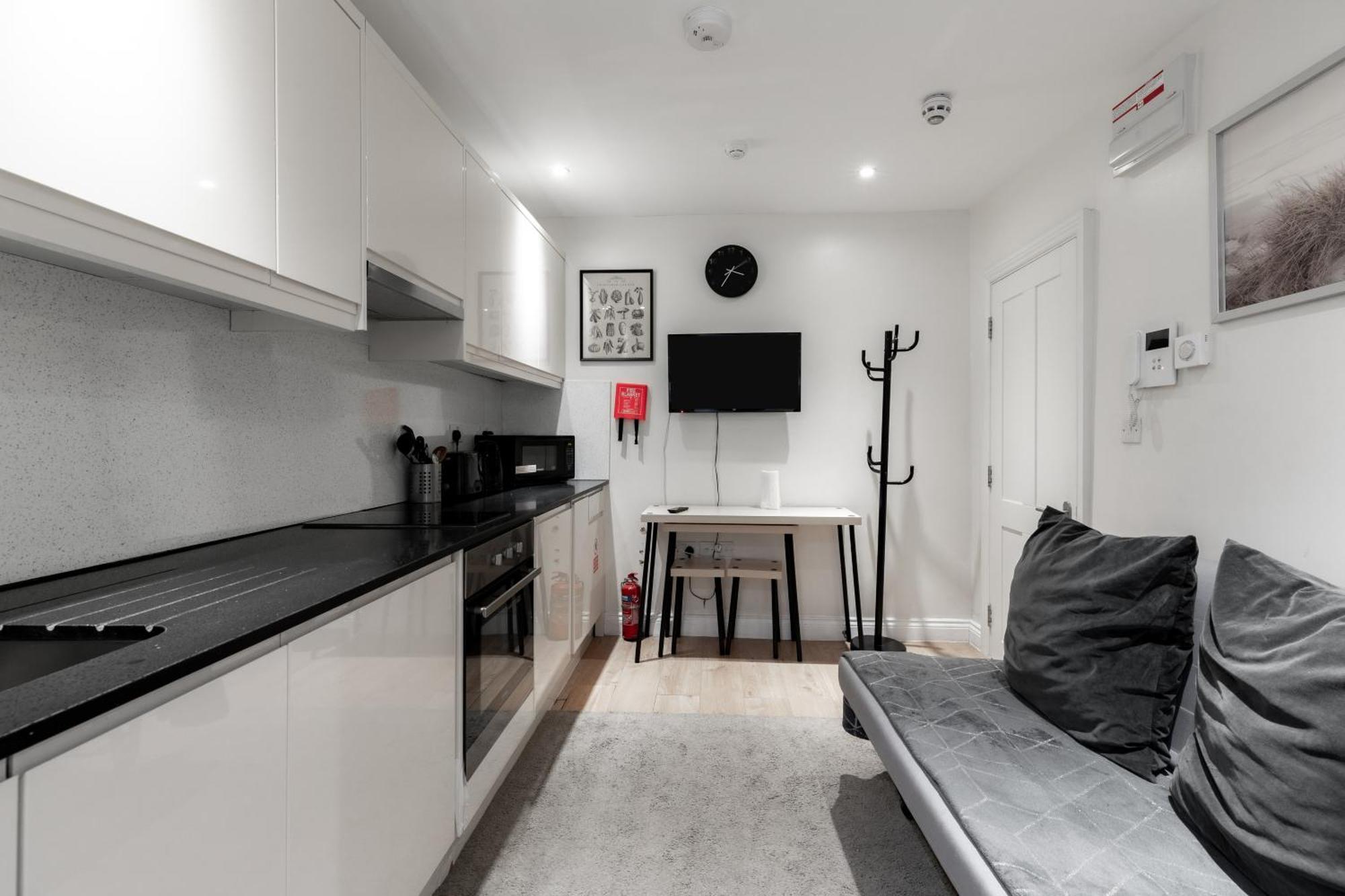 Gloucester Place Studios ロンドン 部屋 写真