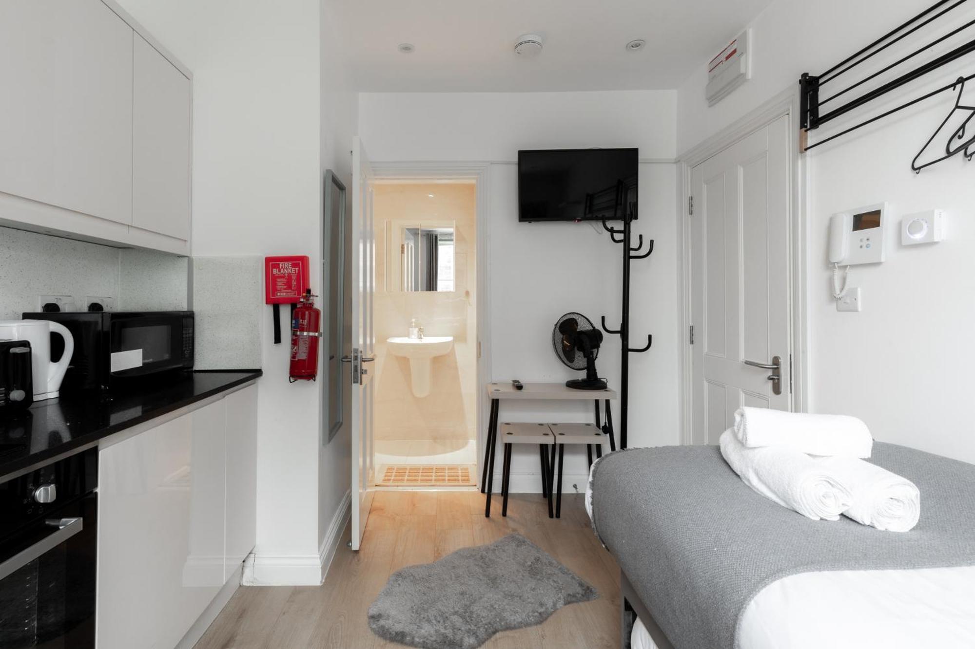 Gloucester Place Studios ロンドン 部屋 写真