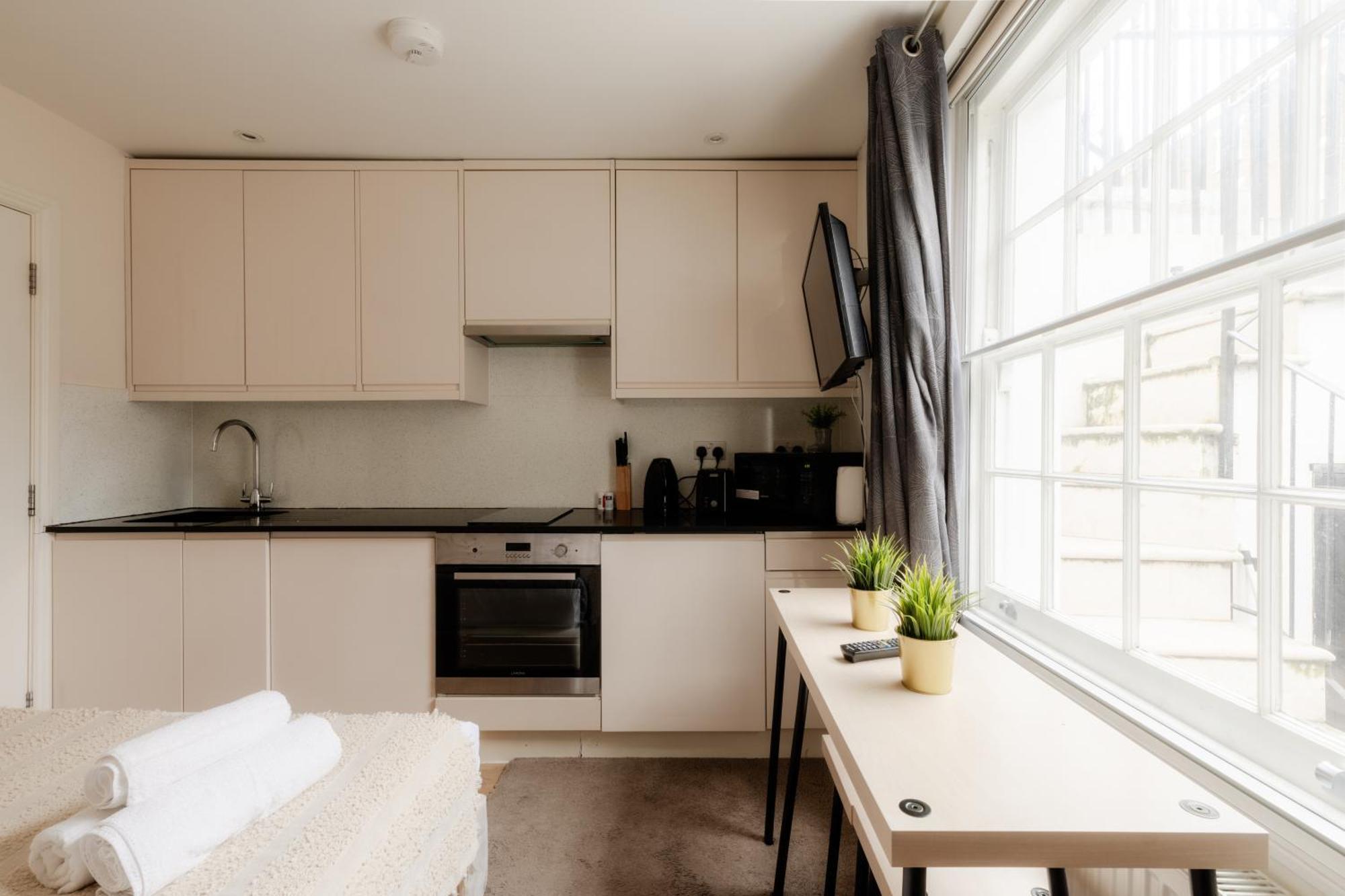 Gloucester Place Studios ロンドン 部屋 写真