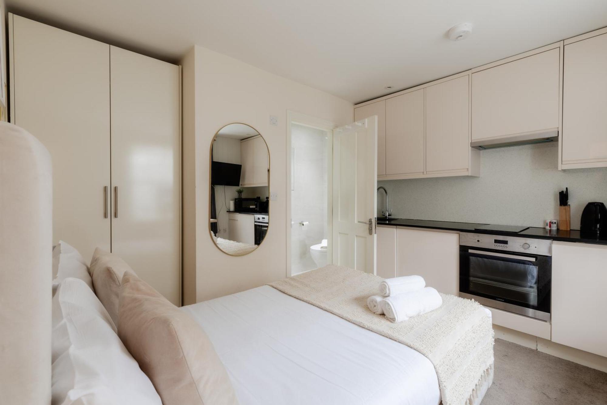 Gloucester Place Studios ロンドン 部屋 写真