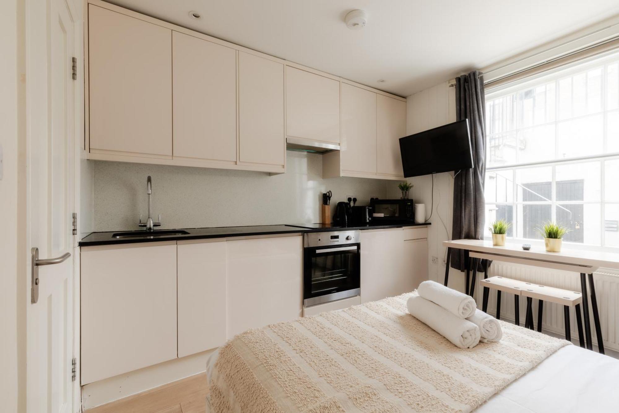 Gloucester Place Studios ロンドン 部屋 写真