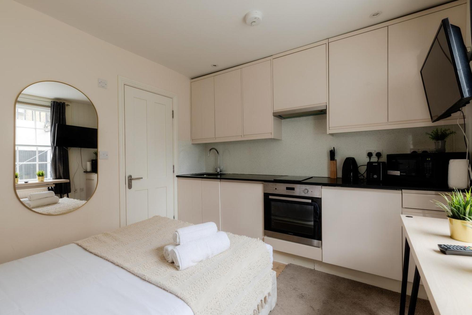 Gloucester Place Studios ロンドン 部屋 写真